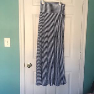 Lily Rose junior women’s striped maxi-skirt